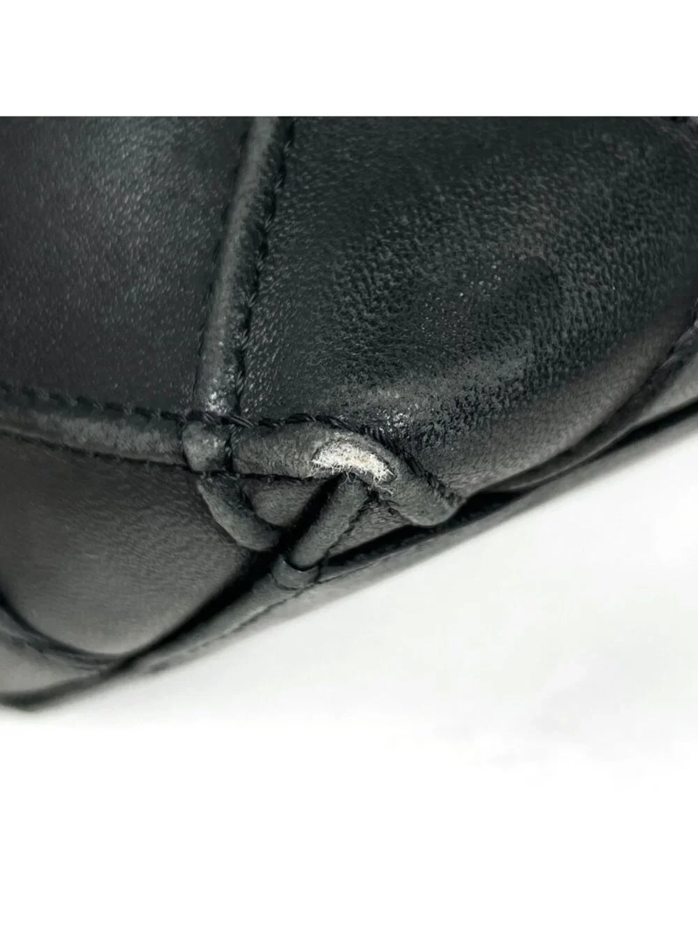 Chanel Tote CC Logo Cosmos Line Leather Black